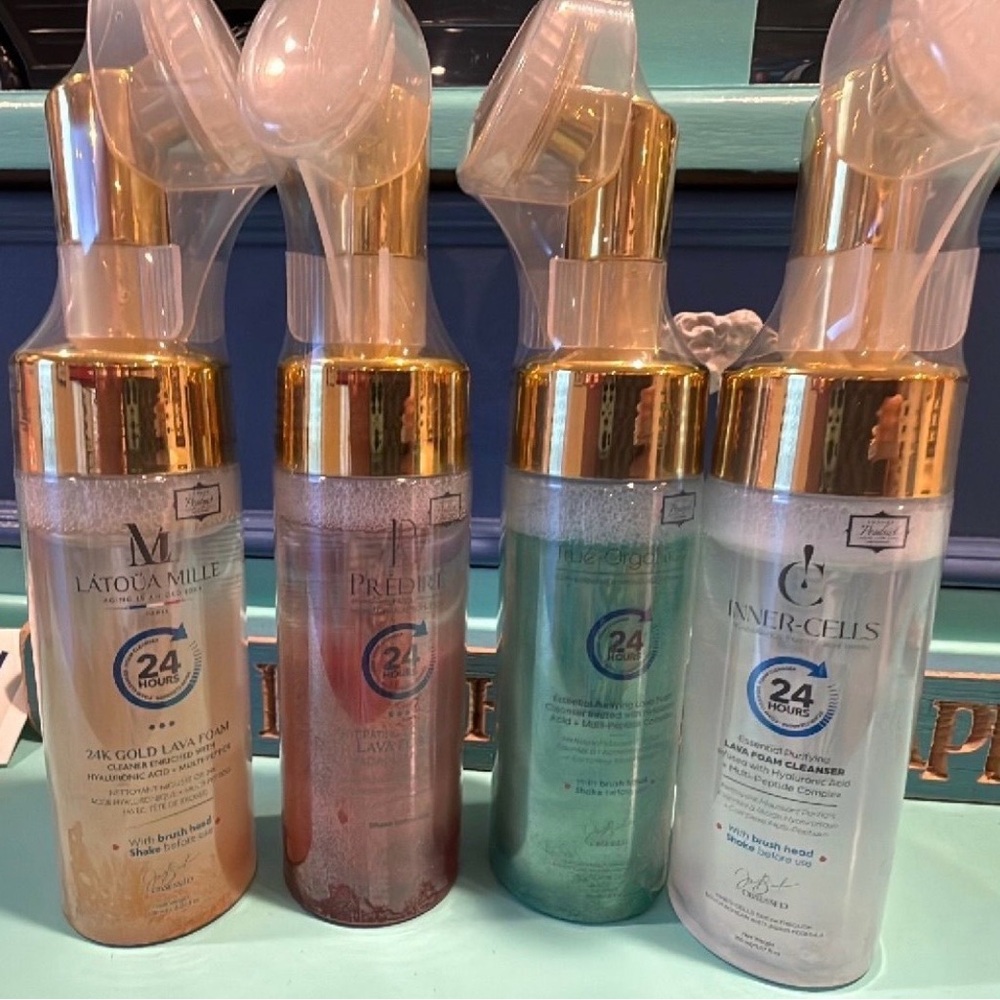 Latoua Mille 24K Gold Lava Foam Cleanser